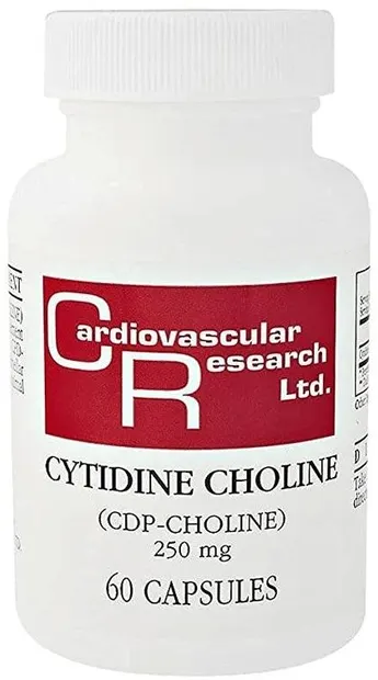 Cytidine Choline, 250 mg, 60 capsule, Ecological Formulas