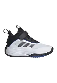 Pantofi cu velcro Ownthegame pentru baschet - Alb/Negru/Albastru