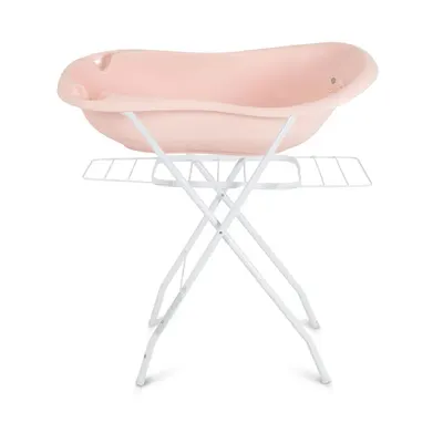 Cadita cu suport cu uscator Cangaroo Aqua Zebra Roz Pastel