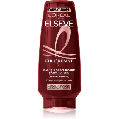 L’Oréal Paris Elseve Full Resist Aminexil balsam fortifiant pentru părul slab cu tendință de cădere 400 ml