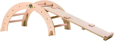 Dispozitiv de alpinism pentru copii Moni Toys - Pikler Ramp Arch