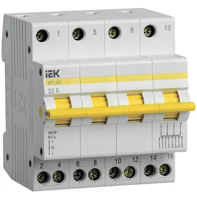 Comutator trei pozitii VRT-63 4P 32A
