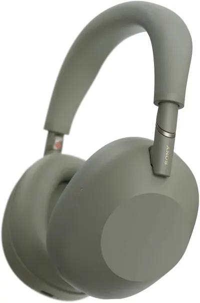 Căști wireless cu microfon Sony – WH-1000XM6, ANC, verzi