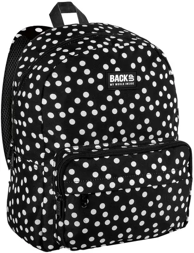 Ghiozdan școlar BackUp 8 C - Retro Polka Dots