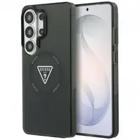 Husa MagSafe pentru Samsung Galaxy S26 Ultra S948, Guess, IML Gradient Triangle Logo, Neagra