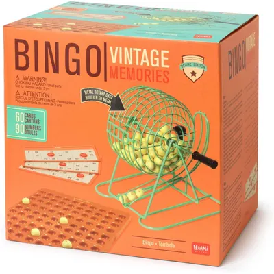 Joc de societate Bingo Vintage Memories - Familial