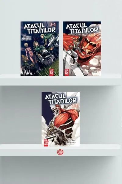 Pachet Atacul Titanilor - Paperback brosat