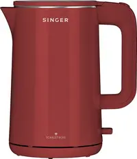 Ceainic electric Singer - WK-15050 SCR, 2200W, 1,5 l, roșu