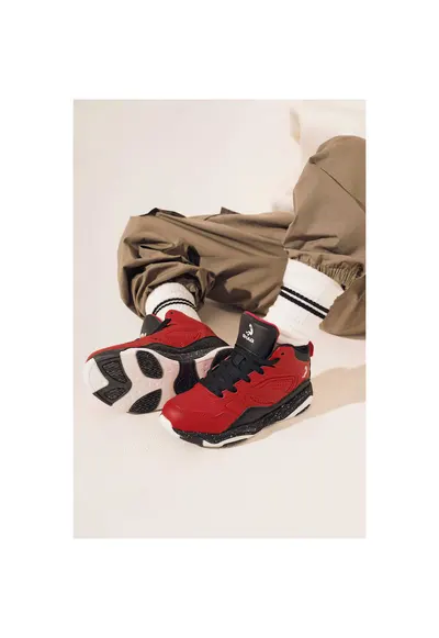 Pantofi sport baieti 5905588796749 - Sintetic - Rosu - Rosu