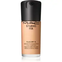 MAC Cosmetics Studio Fix Fluid SPF 15 24HR Matte Foundation + Oil Control machiaj cu efect matifiant SPF 15 culoare N6.5 30 ml