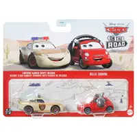 Set masinute Disney Cars 3, Deputy McQueen si Bella Cadavre, 1:55, HLH70