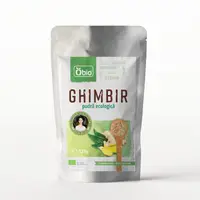 Ghimbir pudra bio, 125g, Obio