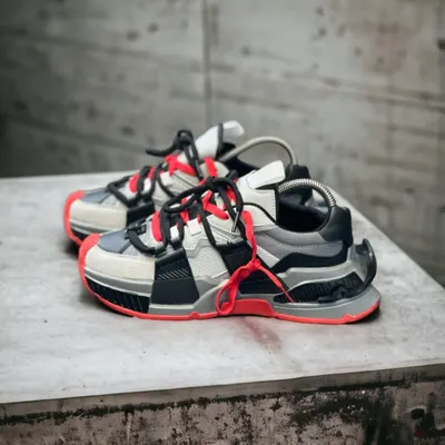 Adidasi Barbati Fashion Black&red Abdg3 (mărime: 40)