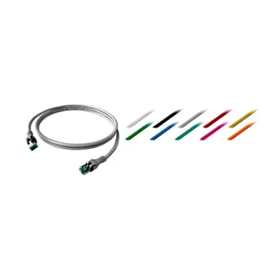 Patchcablu Cat.6a push pull ecranat RJ45 negru , LS0H, 10m
