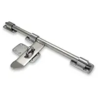 Zavor reglabil pentru usi si porti mici, lungime 340 mm, blocare cu lacat, galvanizat
