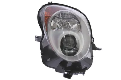 Far fata Dreapta (halogen, H7 W5W, electric, cu motor, culoare insert: argintiu, culoare semnalizator: portocaliu) potrivit ALFA ROMEO MITO -09.13