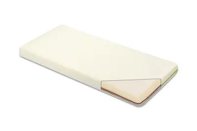 Set patut copii Nichiduta Mini Cot White cu laterala culisanta,somiera reglabila pe 4 nivele de inaltime,Roti cu blocare si Margini rotunjite + Saltea Sensillo spuma-cocos 7cm cu husa din tesatura cu Aloe Vera