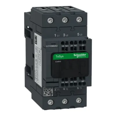 Contactor Tesys D 3P 80A Ac-3 Pana la 440V Bobina 24V C.A 50/60Hz Everlink+Arcuri