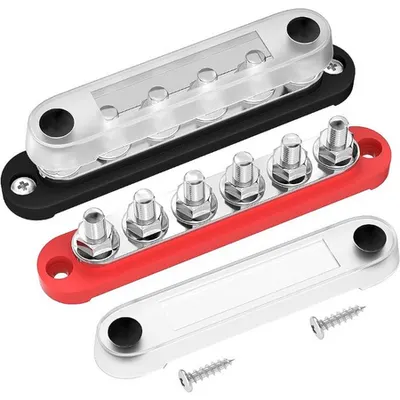 Set bara conexiune Busbar 150A/6P/M8