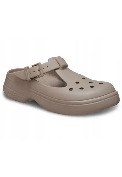 Saboti Femei - Classic Mary Jane 210581 Clog - Bej - Bej