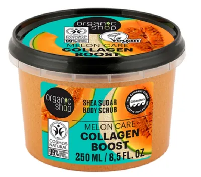 Organic Shop Scrub corporal Collagen Boost, 250 ml