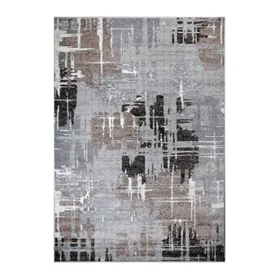 Covor Modern Mira 24037, Bej / Gri, 100 x 200 cm, 1520 gr/mp