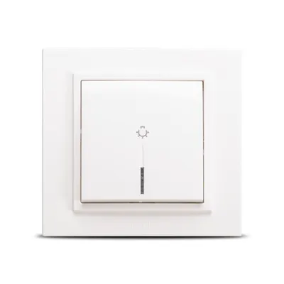 Zena Alb Intrerupator Iluminat Scara LED ST
