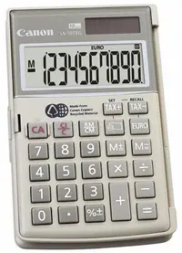 Calculator Canon - LS10TEGDBL, 10 cifre, gri deschis
