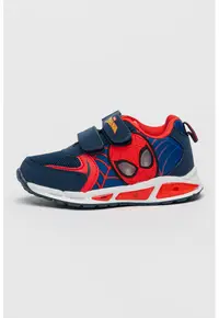 Pantofi sport cu LED Spiderman - Rosu/Bleumarin