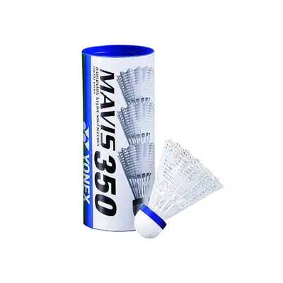 Navete de badminton YONEX Mavis 350 W 3 buc.