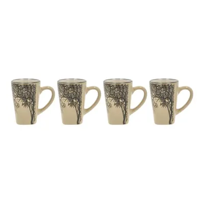 Căni crem 4 buc. pentru espresso din gresie 100 ml Hela – Villa Collection
