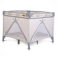 Tarc de joaca pliabil Cangaroo Boho Beige 99x99 cm