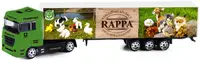 Camion metalic Rappa - Jucării de pluș, 20 cm