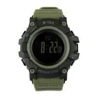Ceas tactic M-TAC Adventure Olive Green + Negru - Default Title