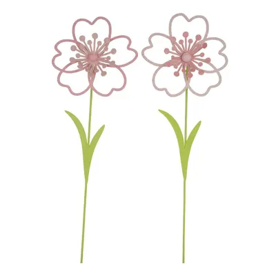 Set 2 accesorii pentru ghivece Ego Dekor Rose, înălțime 46 cm