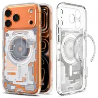 Husa MagSafe pentru Apple iPhone 17 Pro Max, Spigen, Ultra Hybrid Zero One, Alba ACS10287