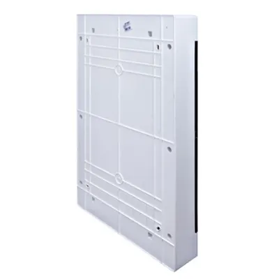 Cofret aparent, 72 MW, 4 rânduri, ușă transparentă, IP40