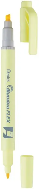 Textmarker Pentel Illumina Flex - Galben