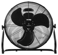 Ventilator Estia - Stormi 06-21559, 3 viteze, 40 cm, negru