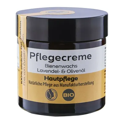 Crema hidratanta cu ceara de albine, lavanda si ulei de masline ecologica 50g Aries