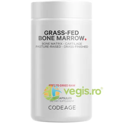 Extract de Maduva Osoasa de la Animale Hranite cu Iarba 3000mg Extract Osos 180cps