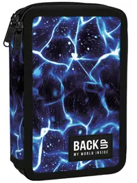 Penar cu rechizite BackUp DW - Sky Water, cu 2 fermoare