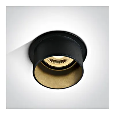 Zily D9 GU10 50W 220-240V IP20 negru