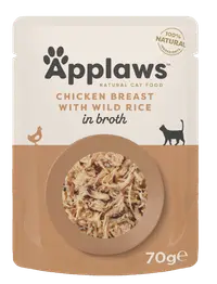 Applaws Cat Plic Piept Pui Cu Orez Salbatic 70 g