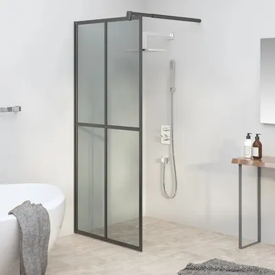 Gossi paravan dus walk-in, 90x195 cm, sticla securizata inchisa