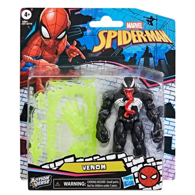 Figurina cu accesorii, Marvel Spider-Man, ActionVerse, Venom, G2851