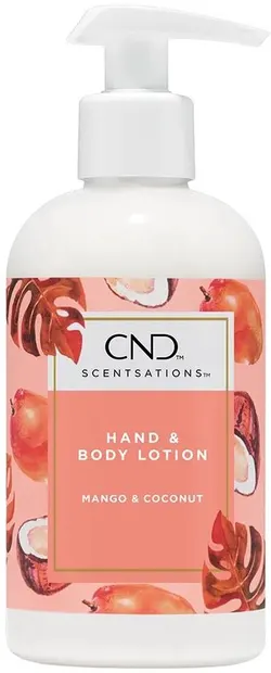 CND Scentsations Loțiune pentru mâini și corp, Mango și nucă de cocos, 975 ml