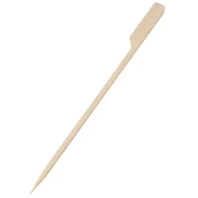 Bete de Unica Folosinta pentru Aperitiv, Bambus, Capat Plat, 150 mm, 100 Bucati