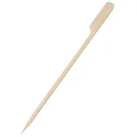 Bete de Unica Folosinta pentru Aperitiv, Bambus, Capat Plat, 150 mm, 100 Bucati