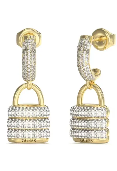 Cercei My Secret cu cristale JUBE05407JWYGT-U - Auriu